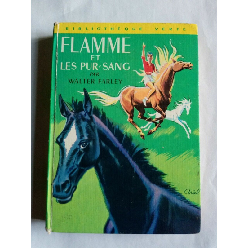 Flamme et les pur sang Bibliothèque verte
