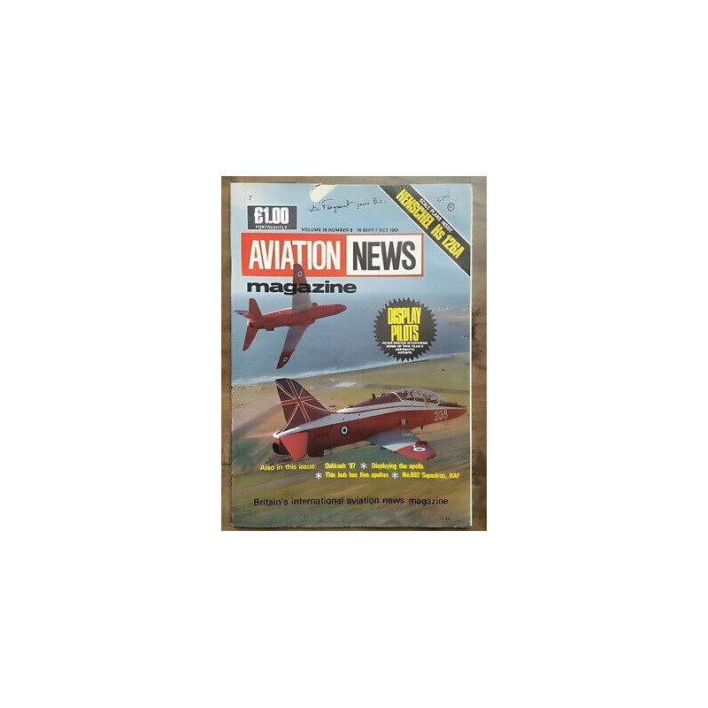 Aviation News Magazine vol 16 Nº 9 18 Sept 1 Octobre 1987