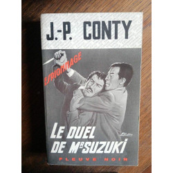 j p Conty Le duel de mr Suzuki Fleuvre noir