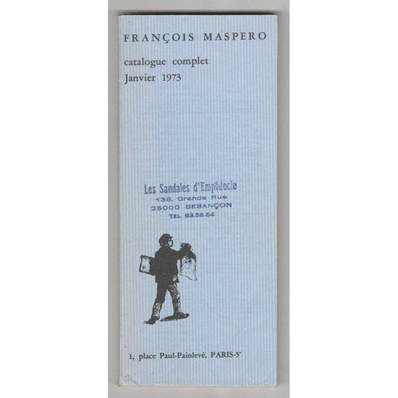 CATALOGUE COMPLET livres éd Janvier 1973