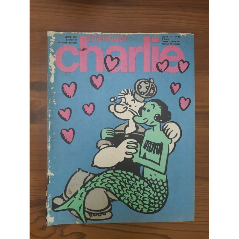 Charlie Mensuel Nº 81 Octobre 1975
