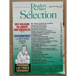 Sélection Reader's Digest Nº 547 Septembre 1992
