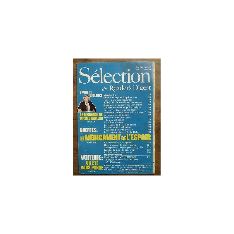 Nº 472 Juin 1986