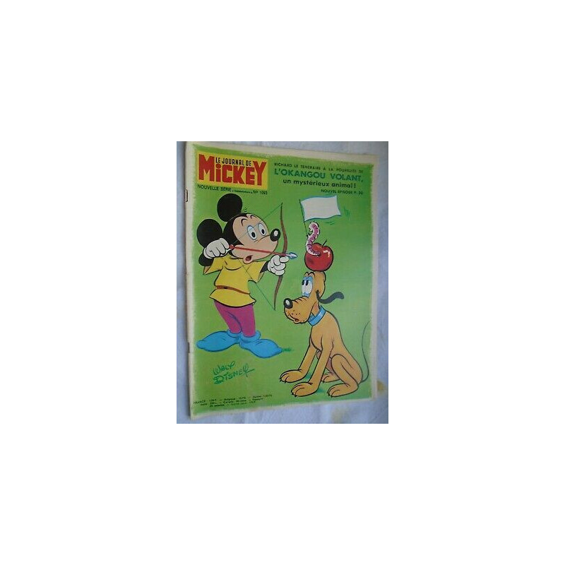 Le Journal de Mickey hebdomadaire N 1093