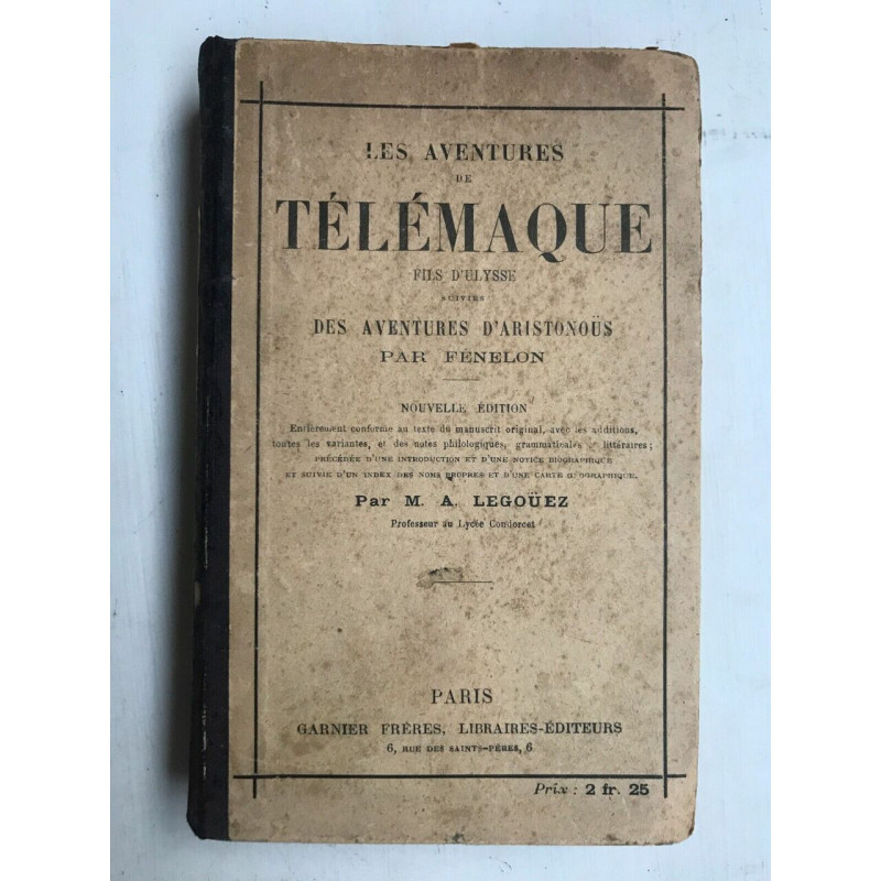 Les Aventures de Télémaque - M. A. Legouez