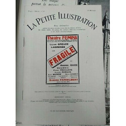 La Petite illustration Nº 423 Théâtre Femina 16 Mars 1929