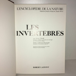 L'ENCYCLOPEDIE DE LA NATURE LES INVERTEBRES