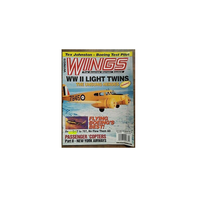 Wings The Aviation History Source vol 34 Nº 4 April 2004