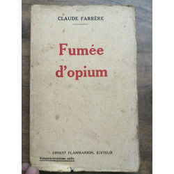 Fumée d'opium Ernest flammarion
