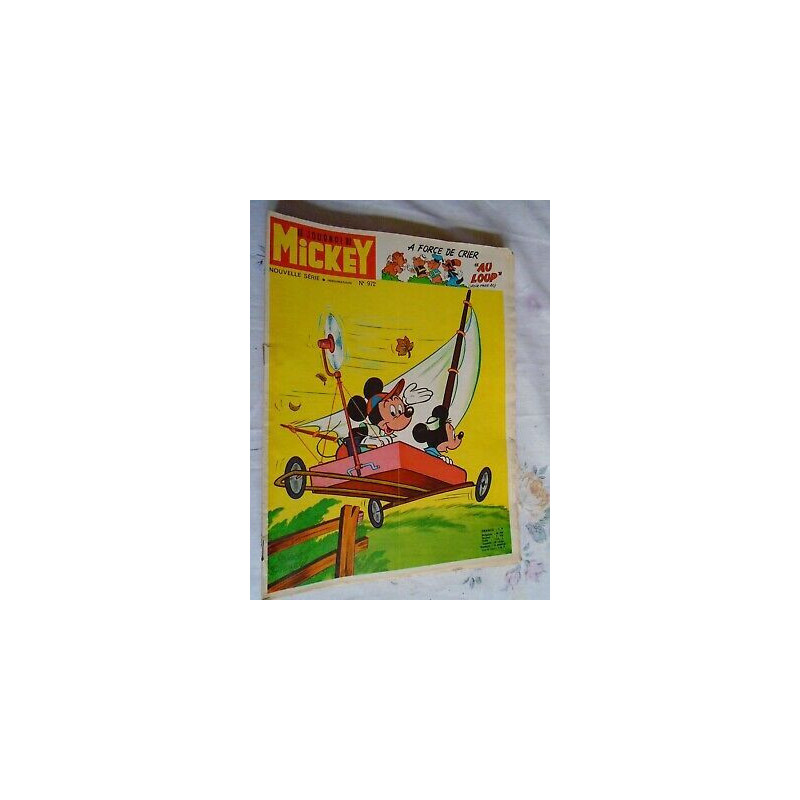 Le Journal de Mickey hebdomadaire N 972