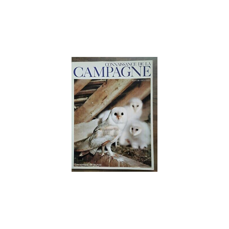 Connaissance de la Campagne n14 Hiver 1971 1972