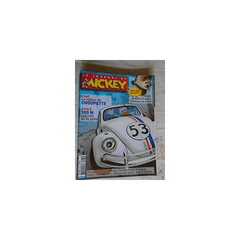 Le Journal de Mickey hebdomadaire N 2772