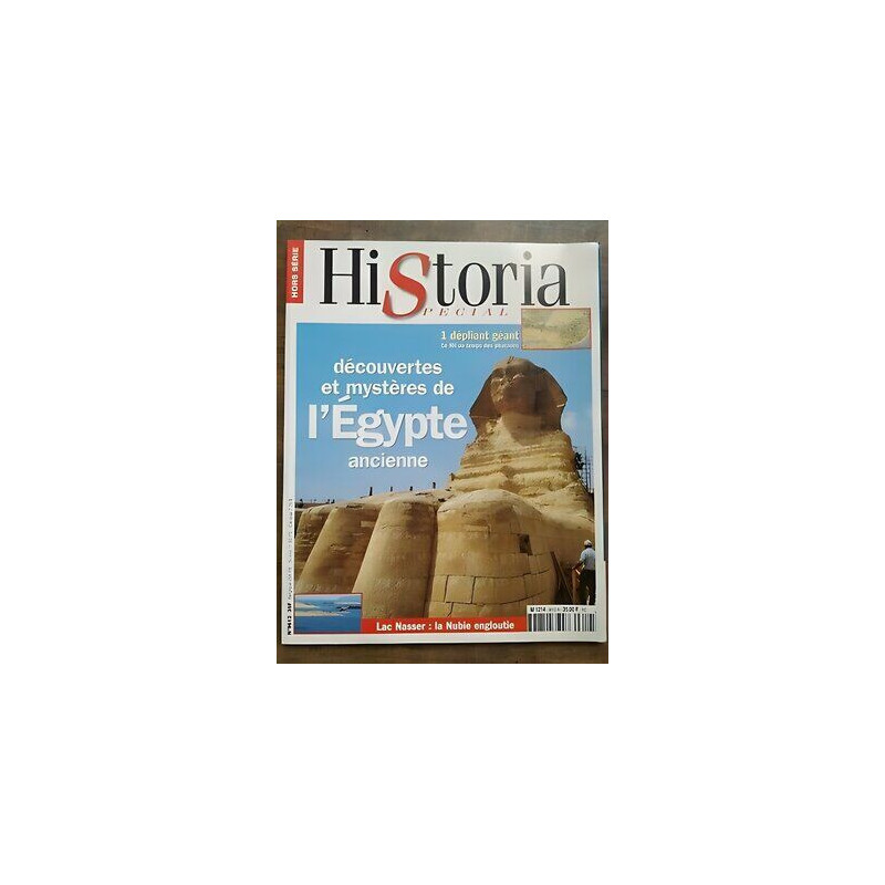 Historia Special nº9612 Découvertes et mystères de l'Egypte...