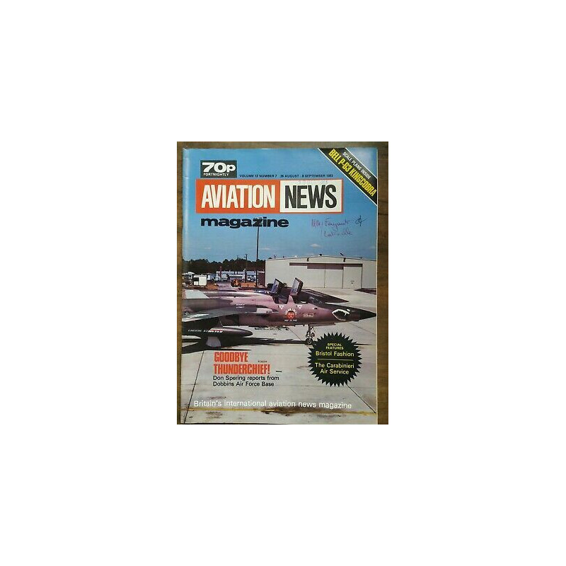 Aviation News Magazine vol 12 Nº 7 26 August 8 September 1983