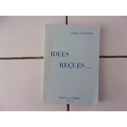 Idées reçues dédicacé imprimé à Cahors en