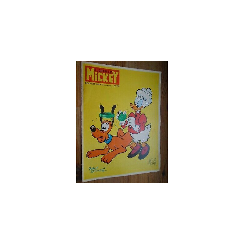 Le Journal de Mickey hebdomadaire N 960