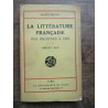 La Littérature Française des Origines à 1870 Moyen âge 1926