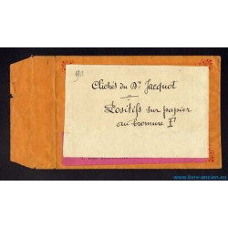 PARIS 12 clichés du Dr Jacquot positifs sur papier au bromure F...