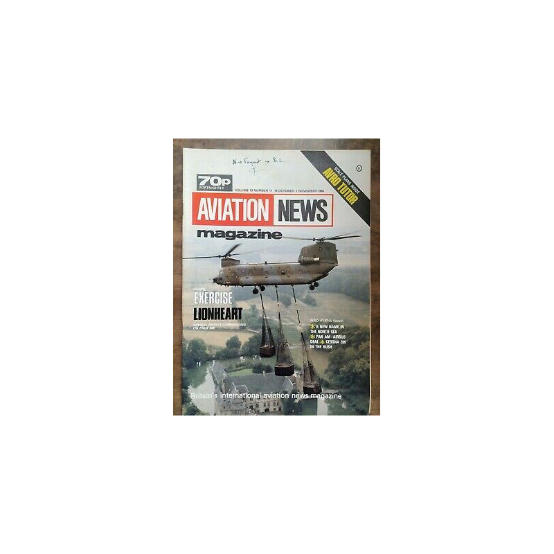 Aviation News Magazine vol 13 Nº 11 19 October 1 November 1984
