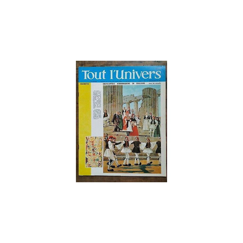 Tout l'Univers Nº 247 hachette 3 au 10 Août 1968