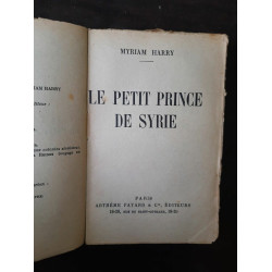 Le Petit Prince de Syrie Arthème fayard
