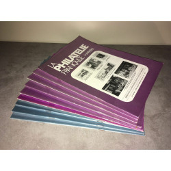 9x revues LA PHILATELIE FRANCAISE n 376 de 1985 au n 384 385 de 1986