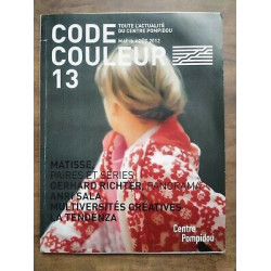 Code Couleur 13 Toute l'actualité du Centre Pompidou maiaoût 2012