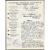 Facture eug Richard à Belfort Entreprise générales d'électricité...