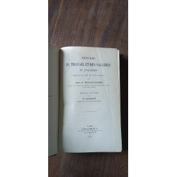 Thorold Rogers Histoire Du Travail Et Des Salaires En Angleterre