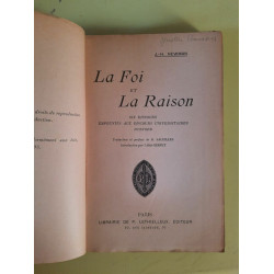 j h Newman La Foi et La Raison p