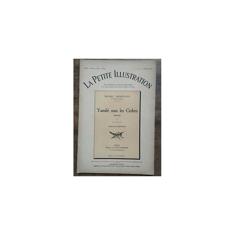 La Petite illustration Nº 45 Nouvelle Série n134 17 Février 1923