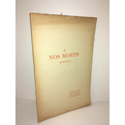 INSTITUTION SAINTE MARIE SAINT JEAN DE MORTS GUERRE 1914 1918