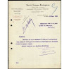 Facture Société Anonyme Westinghouse Usines au Havre et à Sevran