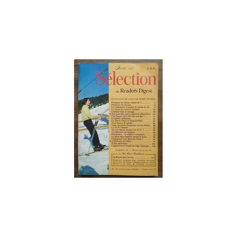 Sélection du Reader's Digest Février 1955