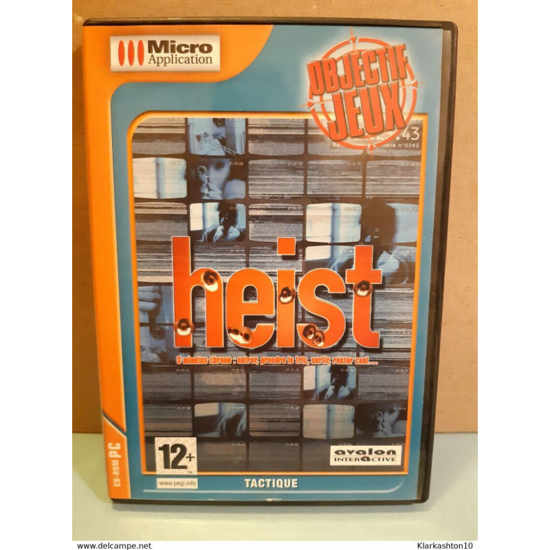 Heist 3 minutes chrono - Objectif Jeux CD-ROM PC