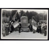 Carte Photo SEPPOIS-LE-BAS 68 Cérémonie Monument du Groupe Mobile...