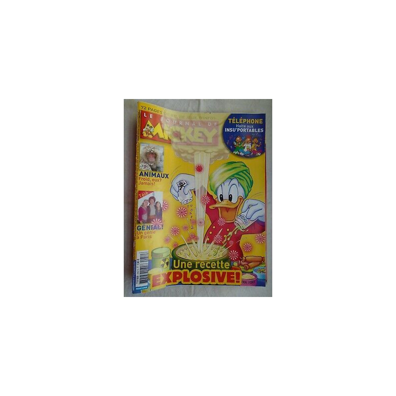 Le Journal de Mickey hebdomadaire N 2952 S