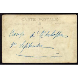 Carte photo Etat Major 2eme Bataillon Camp d'Oberhoffen à Haguenau...