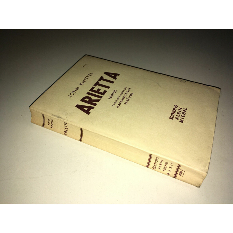 John Knittel ARIETTA - DC13D