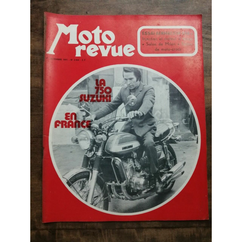Moto Revue Nº 2054 11 Décembre 1971