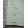 Comtesse de Ségur Les Vacances Librairie gründ