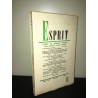 Revue ESPRIT n 6 de Juin 1953 Brindillac Hamon goguel POLITIQUE