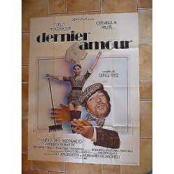 Affiche 120 X 160 DERNIER AMOUR de Dino Risi Ornella muti Ugo Tognazzi