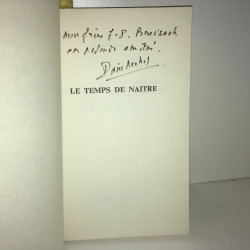 Le temps de naître par Pierre Bockel dédicace