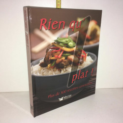 Livre RIEN QU'UN PLAT plus de 300 recettes conviviales de cuisine