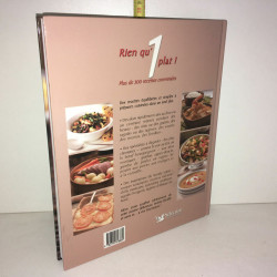 Livre RIEN QU'UN PLAT plus de 300 recettes conviviales de cuisine