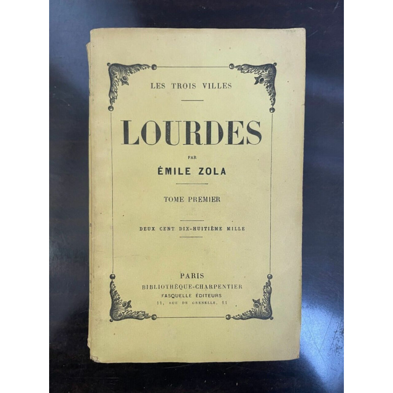 Lourdes Tome 1 Librairie hachette