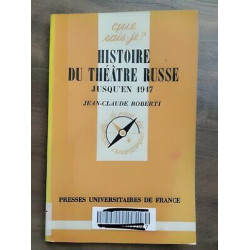 Histoire du Théâtre Russe jusqu'en 1917 1981
