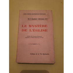 r p Humbert Clérissac Le Mystère de L'église La Vie spirituelle
