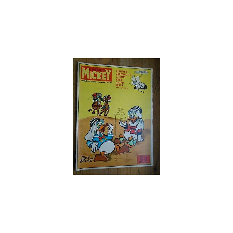 Le journal de Mickey hebdomadaire n 759